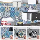 Practical Tile Stickers 24pcs/Set 10*10cm PVC Waterproof Kitchen Decor