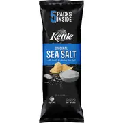 Kettle Sea Salt Potato Chips Multipack School Snacks 5 pack
