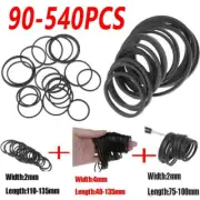 90-540PCS Mix Universal Cassette Rubber Drive Flat Square Belt For Tape Machine