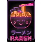 Impact Merch Ramen Neon Wall Display Room Decor Regular Sized Poster 92x61cm
