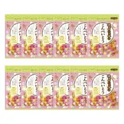 Konpeito Rock Sugar Candy Sweet Snack Hard Fruit Dagashi Kasugai 85g Set of 12