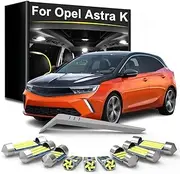 13Pcs Car LED Bulb Interior Light Kit, For Vauxhall Opel Holden Astra K OPC GTC Tourer 2016 2017 2018 2019 2020 2021