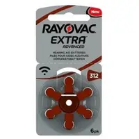 在飛比找蝦皮購物優惠-助聽器電池（312）一盒10排 RAYOVAC 英國製造※