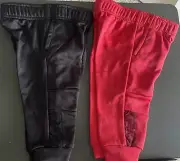 Athletic Works - Toddler Jogger Pants Set - Black & Red Size 12M - NWT
