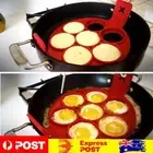 Silicone DIY Egg Pancake Maker Multi-Function Egg Ring Mold Kitchen Cooking Tool