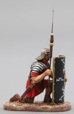 THOMAS GUNN ROMAN EMPIRE ROM012B 30TH LEGIONNAIRE KNEELING BLACK SHIELD MIB