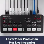 Blackmagic Design ATEM SDI Pro ISO Live Streaming Switchers Multi-view Recording