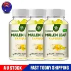 3Packs Natural Mullein Leaf Capsules For Lung Cleanse Detox Cleanse Support AU