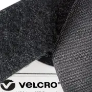 Velcro® Brand 5/8" Inch Wide Black Hook and Loop - SEW-ON TYPE - 25 YARD ROLLS