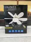 NIB 20" Ceiling Fan with Light Remote Control, Socket Fan Light Original