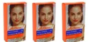 BL Sally Hansen Hair Remover Wax Strip Kit For Face *THREE PACK*