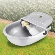 AUTOMATIC WATER TROUGH STAINLESS STEEL SHEEP DOG CHICKEN COW AUTO FILL BOWL