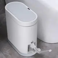 在飛比找WUZ屋子優惠-美國 ELPHECO 防水感應馬桶刷垃圾桶