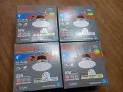 4-PACK HALO LT 4 Series 4” Selectable CCT Integrated LED White Recessed Light