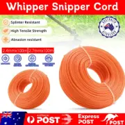 Round Shape 2.4MM/2.7MM*100M Trimmer line Whipper Snipper Cord For Grass Trimme