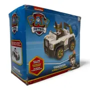 Paw Patrol Trackers Jungle Cruiser Vehicle with Collectible Figure (Damaged Box)
