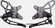V2 Adjustable Rearset - Black Vortex RS416K For 13-17 Kawasaki ZX6R