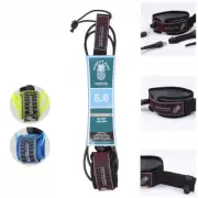 5.6 FT Surfboard Surf SUP Leash Stand Up Paddle Board Leash Coiled Cord Leg Rope