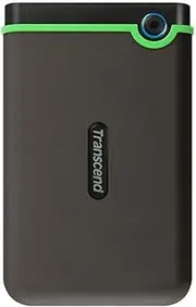 Transcend 1TB, 2.5" Portable HDD, StoreJet M3, Iron Gray, Slim, TS1TSJ25M3S, Grey