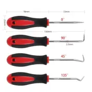 Car Pick And Hook Set For Removing Hand Tools Loose Parts O for RING Oil Seal