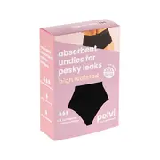 Pelvi Leakproof Underwear Full Brief Black XXL