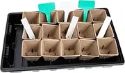 BESPORTBLE 1Set Plant Nutrition Cups Simple Nursery Pots for Easy Seedling Transplanting for Gardens Balconies and Patios Convenient Plastic Incubator