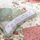 BEAUTIFUL COTTAGE SHABBY WHITE SAGE GREEN PINK BLUE LILAC ROSE CHIC QUILT SET