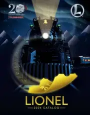 LIONEL 2024 big book TRAIN CATALOG 127 PAGES 20th anniversary polar express