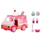 Yummiland Lip Gloss Truck DIY Kit with 2 Exclusive Num Noms for Kids Fun