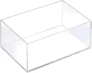 Acrylic Props Shooting Tray, Acrylic Photography Tray Transparent Floating Suspension Props Display Box 10-40x10-40x15cm/3.93-15.7x3.93-15.7x5.9in(40x30x15cm/15.7x11.8x5.9in)