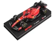 2023 Ferrari SF-23 #16 Charles Leclerc F1 Diecast Model Car with Display Case...