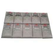 100PCS ORGAN B27 DCX27 Industrial Overlock Serger Sewing Machine Needles