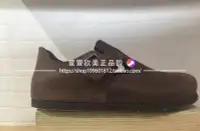 在飛比找Yahoo!奇摩拍賣優惠-100％原廠 正品德國Birkenstock牛皮純色經典休閑