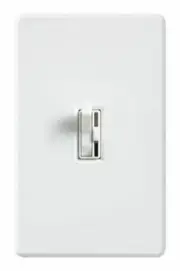 Lutron TGCL-153P-WH-3 Toggler 150W Single-Pole/3 Way LED Dimmer Switch - 3 Piece