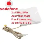 35dBi 4G LTE ANTENNA for Telstra Gateway Modem Router 2 x SMA connectors