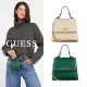 【GUESS】經典LOGO縫線手提肩背包(兩色任選)