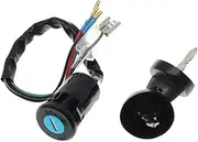 Ignition Key Switches for ATV Pit Dirt Bike for KAYO T2 T4 T6 XF125CC Universal Motorcycle Cap Start Ignition Switch Door Lock Key Ignition Barrel Key Switch