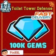 100K Gems/Diamonds (TTD) Toilet Tower Defense | Cheap & Fast Delivery