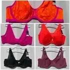 5 NEW Cacique Bras 44DD Lane Bryant New With Tags Pink Black Orange High Apex