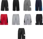 PUMA Boys' Core Essentials Athletic Shorts