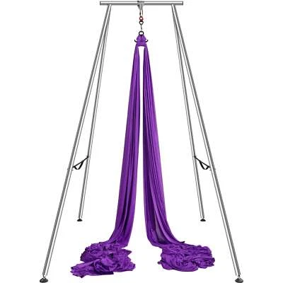 VEVOR Aerial Yoga Frame & Yoga Hammock, 2950 mm Height Professional Yoga Swin...