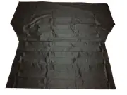 1967-1976 Dodge Dart 2 Door Hardtop 5 Bow Perforated Headliner Black