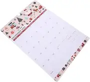 HOODANCOS Monthly Appointment Hanging Calendar English Wall Calendar for Scheduling Lightweight Design Easy to Use for Home Office