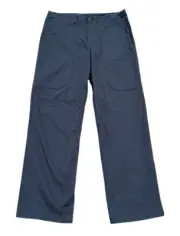NEW Paul Smith Mens Cotton Blend Loose Fit Chino Pants Blue Size 29 NWT