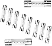 (5A) - 10Pcs T5AL250V 5x20mm 5A Slow-Blow Fuse 250V Glass Tube Fuse Slow Acting/Time-delay Fuse (3/16 in x 3/4 in)
