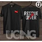 RESCUE DIVER T 恤 DISTRO T 恤