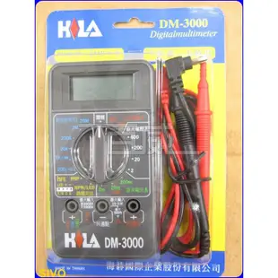 HILA DM-3000用測棒 (FC-06) 電錶線 電錶線 電表線 測試棒 耐震(3M)~直購價45元