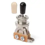 GoldenAge Double-Pole 3-Way Metric Toggle Switch, Chrome