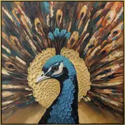 By Dezign - Boasting Peacock - Canvases