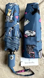 VERA BRADLEY UMBRELLA "CAT'S MEOW" :NWT CATS